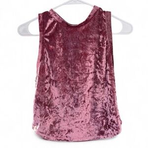 The Outfit Crushed Velvet Sleeveless Tank Top – Size M